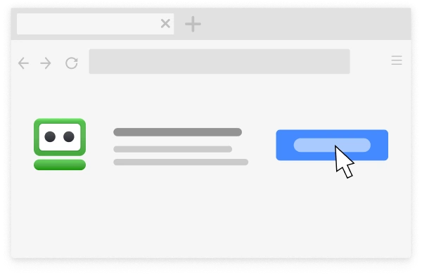 Mostra come aggiungere l'estensione del Gestore di Password RoboForm al browser